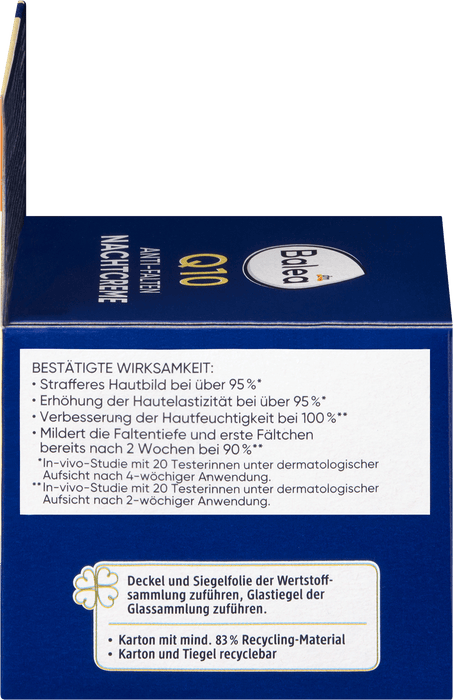 Нощен крем Q10 против бръчки, 50 ml