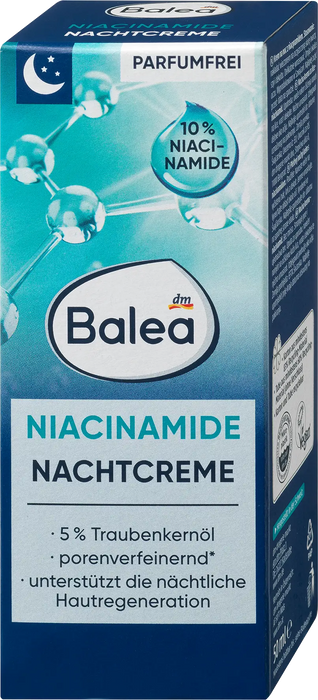 Нощен крем с ниацинамид, 50 ml