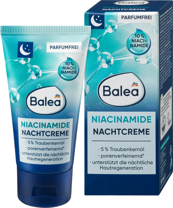 Нощен крем с ниацинамид, 50 ml