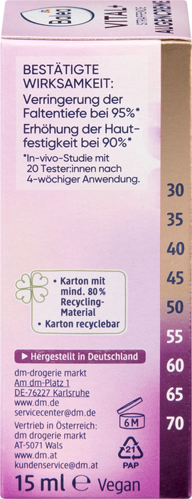 Околоочен крем Vital+, 15 ml