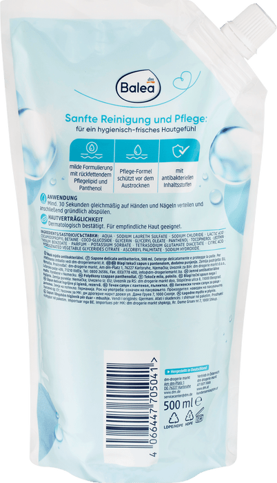 Пълнител за течен сапун Pflege & Hygiene, 500 ml