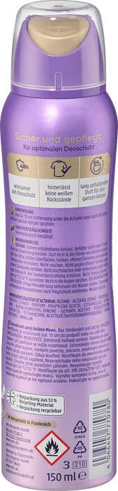 Парфюм-дезодорант Golden Moon, 150 ml