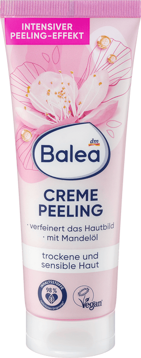 Почистващ пилинг за лице с бадемово масло, 75 ml