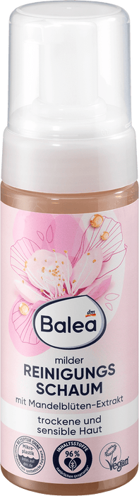 Почистваща пяна за лице с бадемов цвят, 150 ml