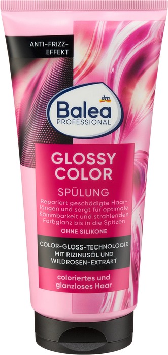 Балсам за боядисана коса Glossy Color, 200 ml