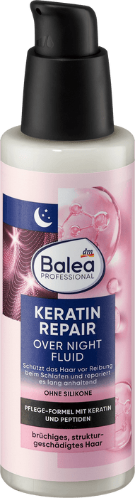 Нощен флуид за коса Keratin Repair, 100 ml