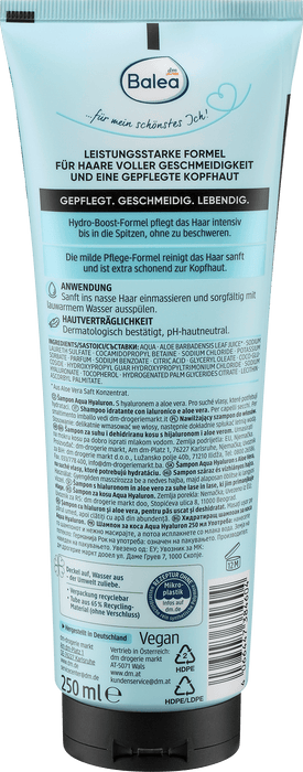 Шампоан Aqua Hyaluron, 250 ml