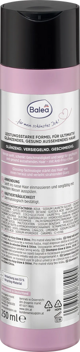 Шампоан за коса Glow&Shine, 250 ml