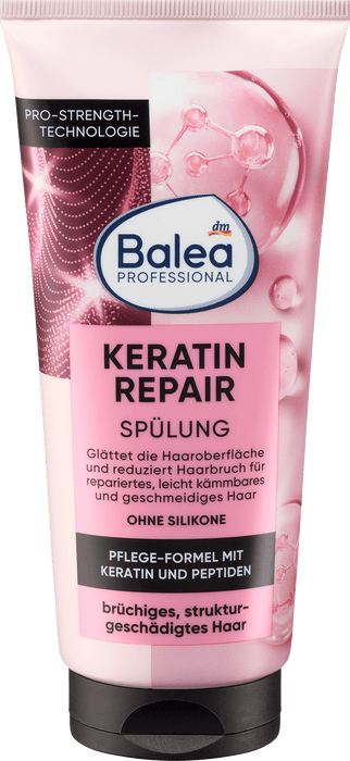 Възстановяващ балсам за коса Keratin, 200 ml