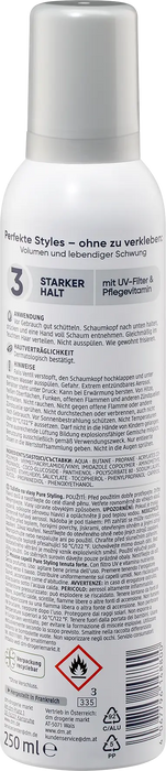 Пяна за коса Pure Styling, 250 ml