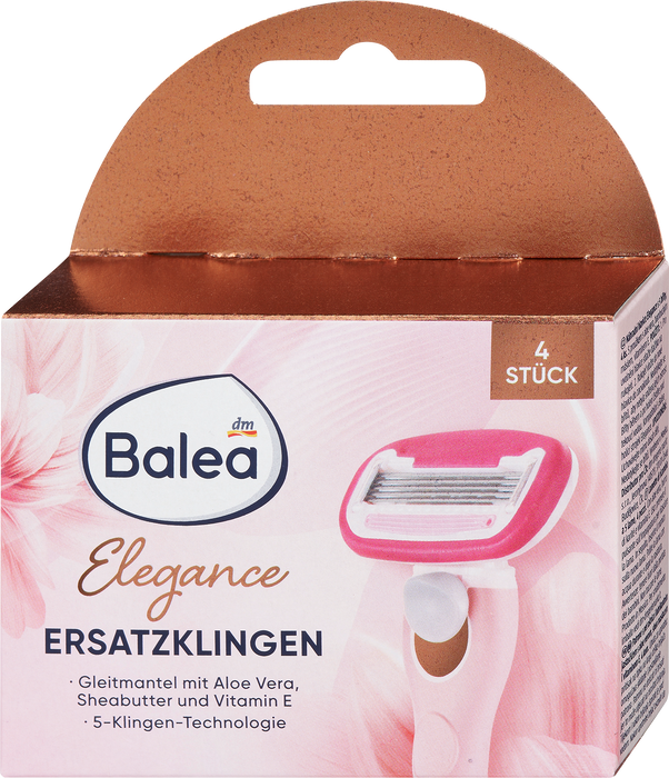 Резервни ножчета за бръснене Elegance, 4 бр