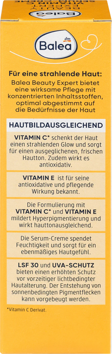 Серум за лице Beauty Expert с витамин C, SPF 30, 50 ml