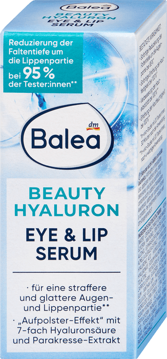 Серум за очи и устни Beauty Hyaloron, 15 ml