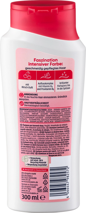 Шампоан за блясък на цвета за боядисна коса, 300 ml