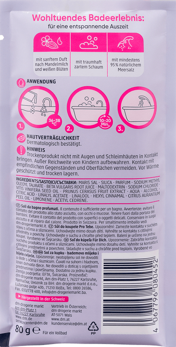 Соли за вана Für Dich, 80 g