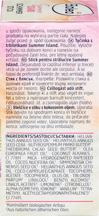 Стик с блясък за тяло Summer Island, 25 g