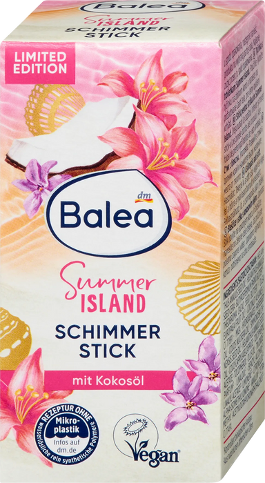 Стик с блясък за тяло Summer Island, 25 g