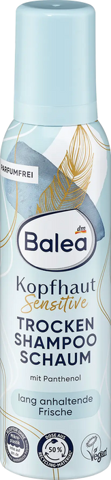 Сух шампоан пяна Sensitive, 150 ml