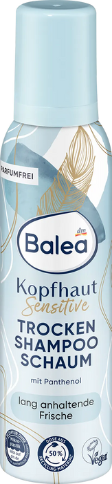 Сух шампоан пяна Sensitive, 150 ml