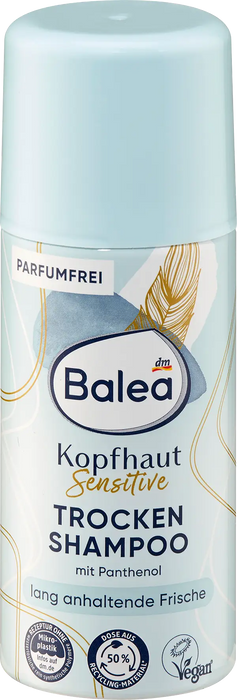 Сух шампоан за коса Sensitive, травъл размер, 100 ml