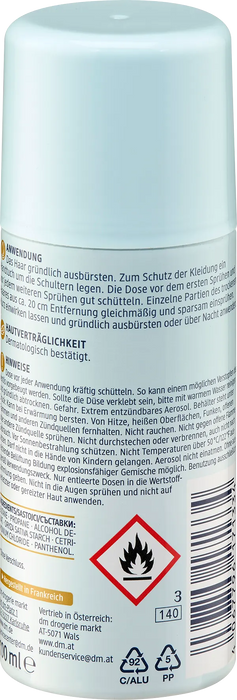 Сух шампоан за коса Sensitive, травъл размер, 100 ml