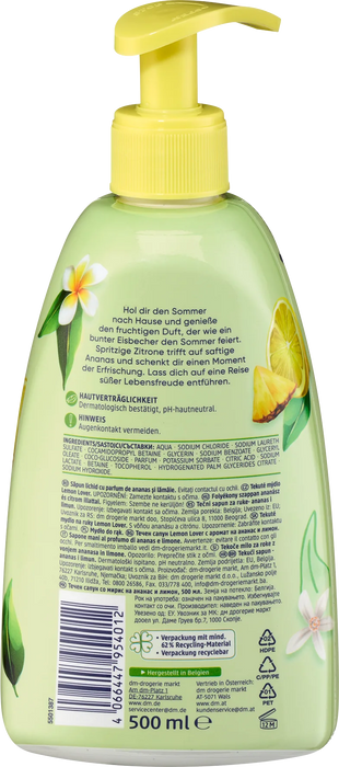 Течен сапун Lemon Lover, 500 ml