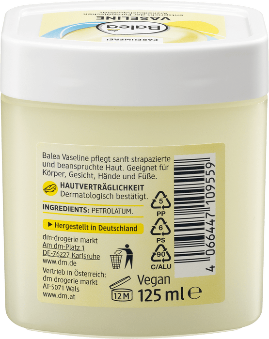 Вазелин без аромат, 125 ml