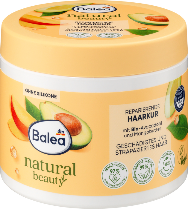Възстановяваща маска за коса natural beauty, 300 ml