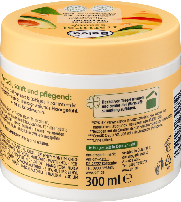 Възстановяваща маска за коса natural beauty, 300 ml