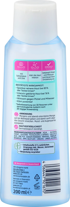 Вода за почистване на лице, 200 ml