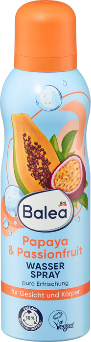 Воден спрей за тяло Papaya & Passionfruit, 150 ml