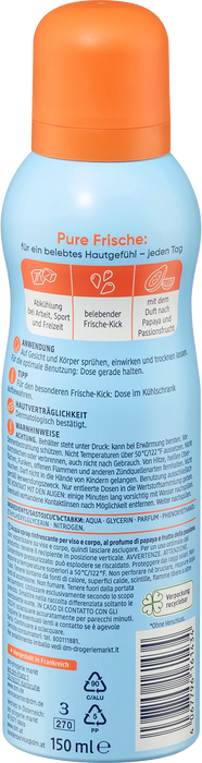 Воден спрей за тяло Papaya & Passionfruit, 150 ml