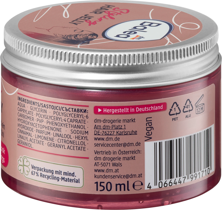 Желе за стилизиране на коса, 150 ml