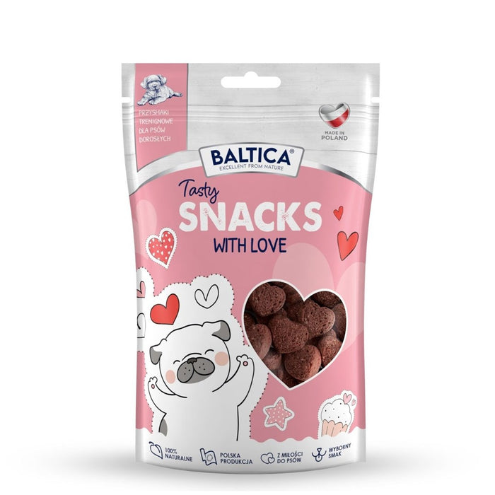 BALTICA Тренировъчни закуски с любов - лакомство за кучета - 100 г