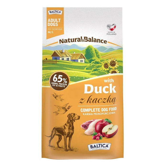 BALTICA Natural & Balance Duck M/L – суха храна за кучета – 3 кг