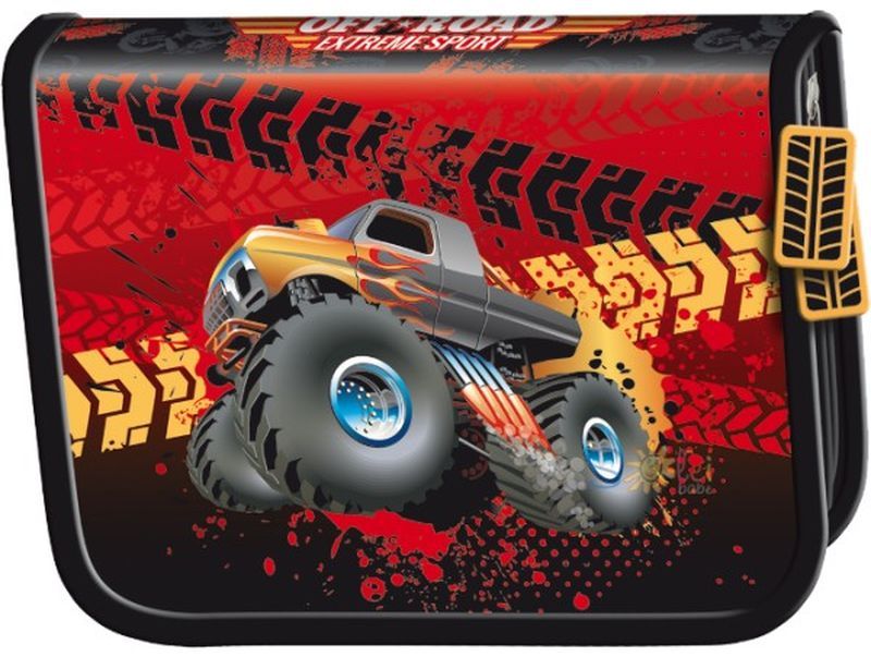 Ученически несесер Bambino Premium Monster Truck - с 1 цип