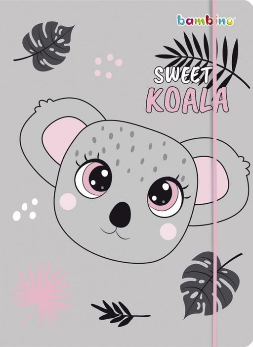 Папка с ластик Bambino Premium Koala - A4