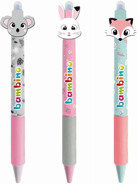 Химикалка с гума Bambino Premium - Girls, асортимент