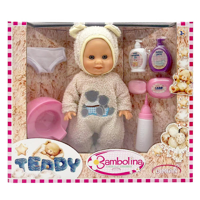 BAMBOLINA Teddy Кукла 36см. с Костюм на Мече