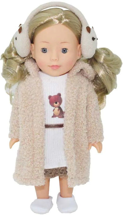 Кукла Bambolina - С кафяво палто и ушанки, 30 cm