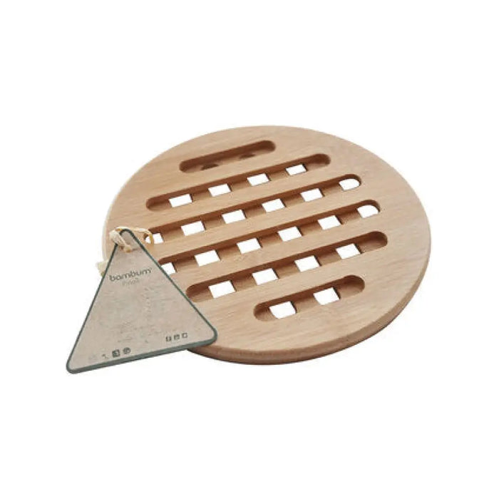 БАМБУКОВА ПОДЛОЖКА КРЪГЛА BAMBUM PINOLI