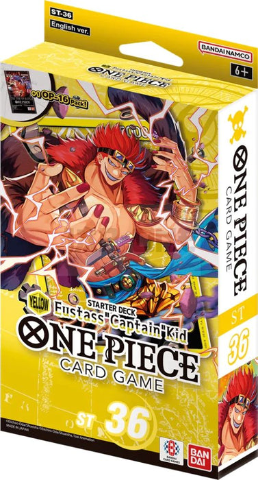 One Piece Card Game: Eustass Captain Kid Starter Deck ST-36
