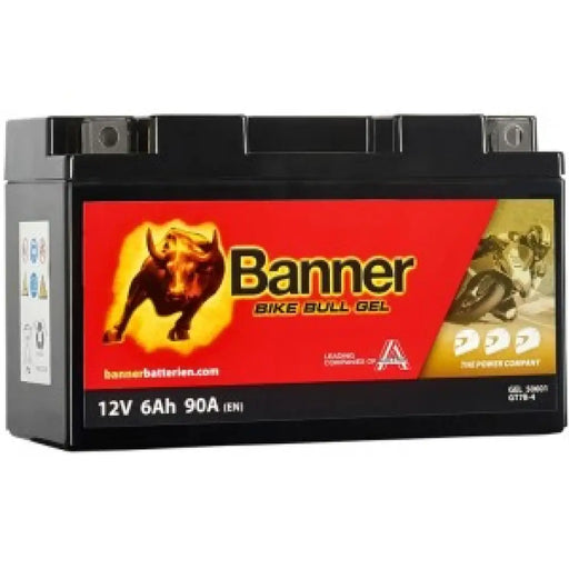 BANNER BIKE BULL GEL GT7B-4 6AH 90A L+
