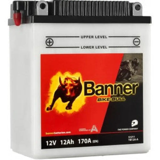 BANNER BIKE BULL YB12A-A 12AH 170A L+
