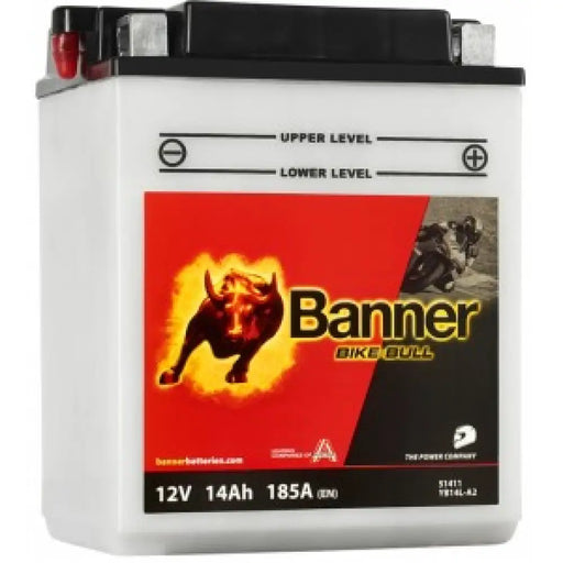 BANNER BIKE BULL YB14L-A2 14AH 185A R+