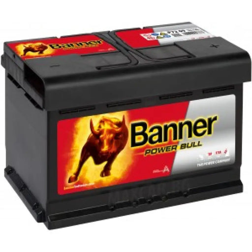 BANNER POWER BULL 72AH 660A R+