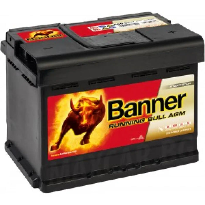 BANNER RUNNING BULL AGM 60AH 640A R+