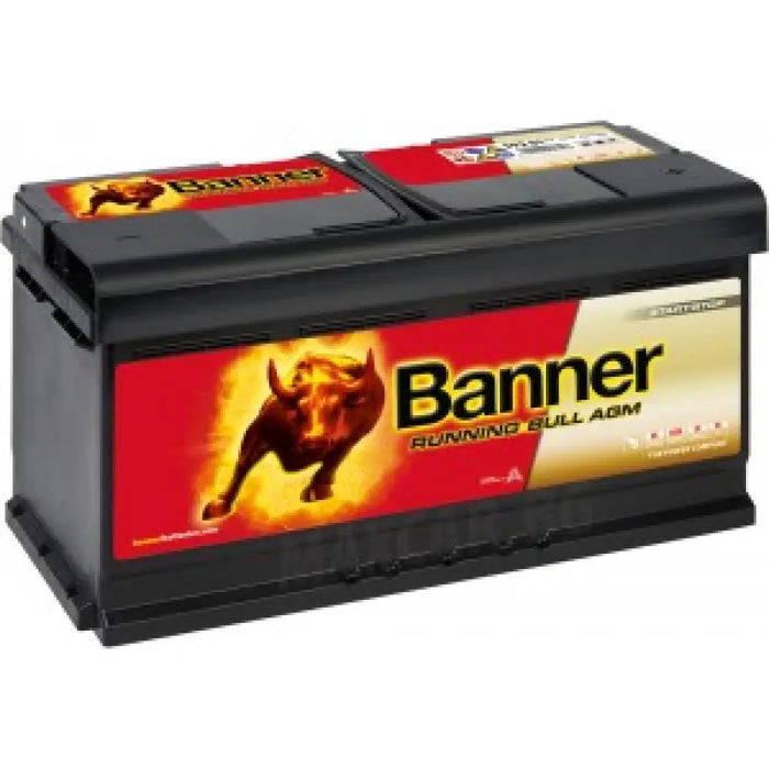 BANNER RUNNING BULL AGM 95AH 850A R+