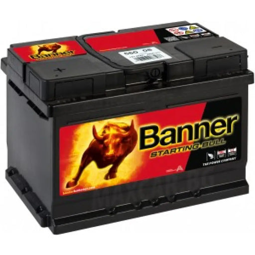 BANNER STARTING BULL 60AH 480A L+