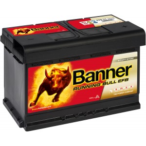 BANNER RUNNING BULL EFB 70AH 660A R+